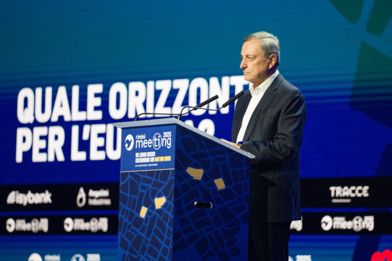 Draghi al Meeting di Rimini
