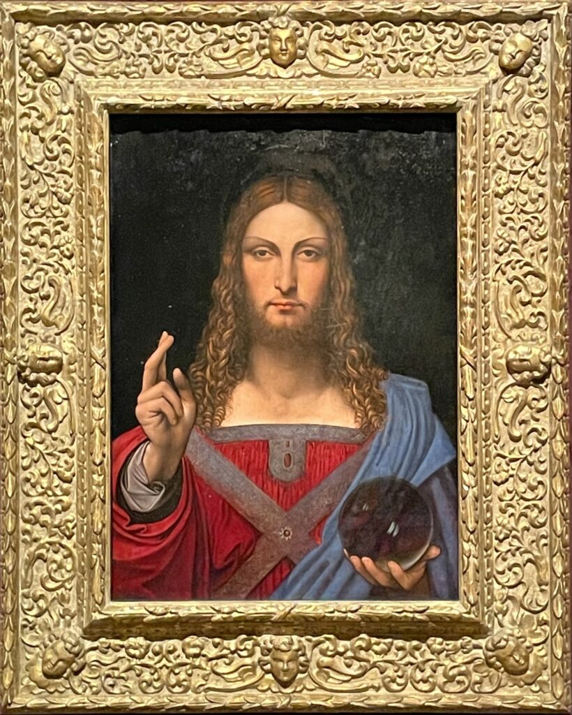 Salvatori mundi leonardo da vinci