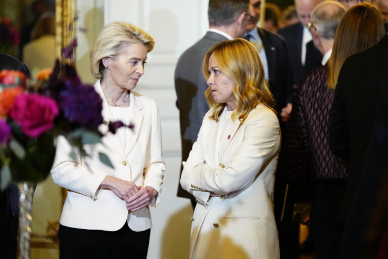 Ursula von der Leyen e Giorgia Meloni