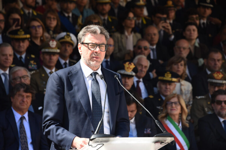 Giancarlo Giorgetti, ministro dell'Economia