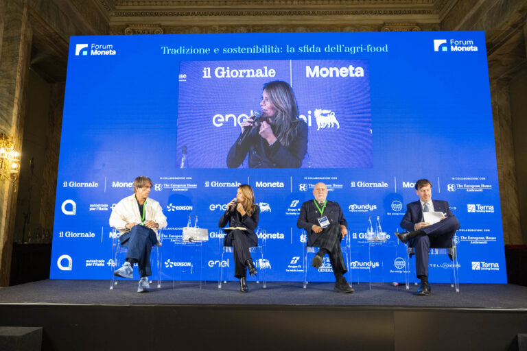 Hoara Borselli con Davide Oldani, Vincenzo Gesmundo e Fabrizio Palermo